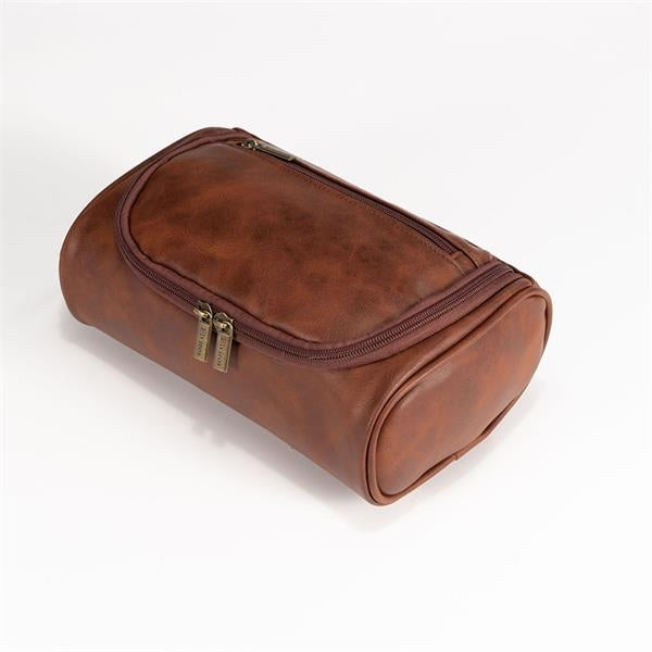 Vegan Leather Makeup Travel Bag