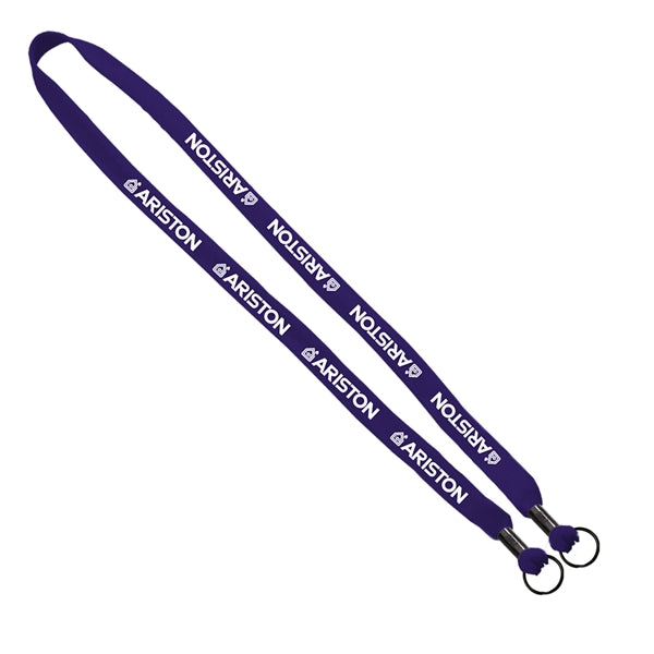 Shoelace Double Ended Lanyard - 5/8"
