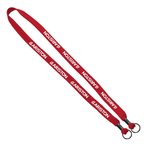 Shoelace Double Ended Lanyard - 5/8"