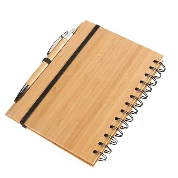 Eco-Friendly Bamboo Notebook