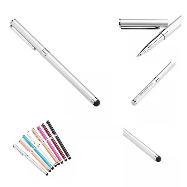 Metal Roller Pen with Touch Screen Stylus