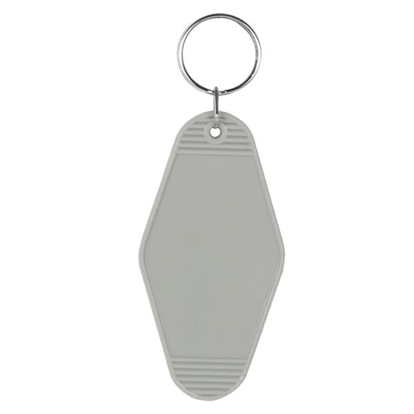 Plastic Hotel Keychain