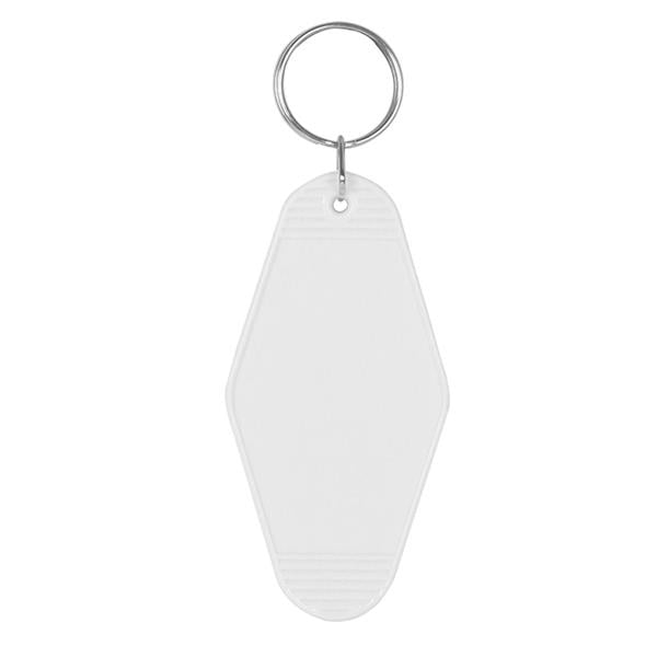 Plastic Hotel Keychain