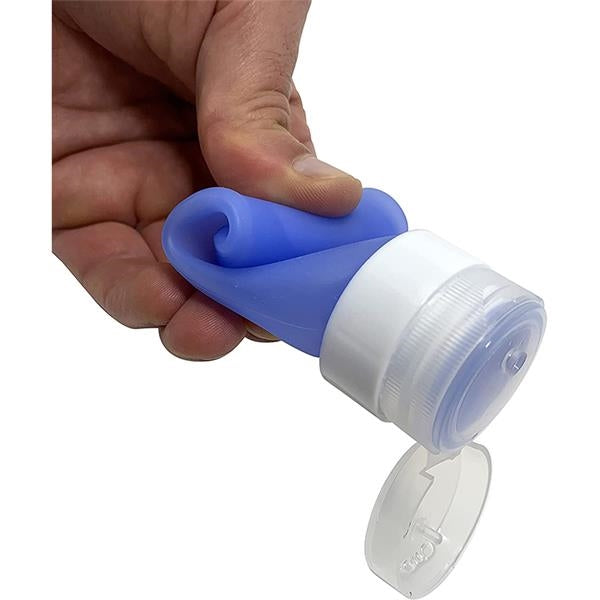 Silicone Travel Bottle with Carry Clip