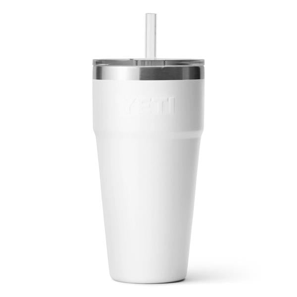 26 oz YETI® Rambler Stackable Cup with Straw Lid