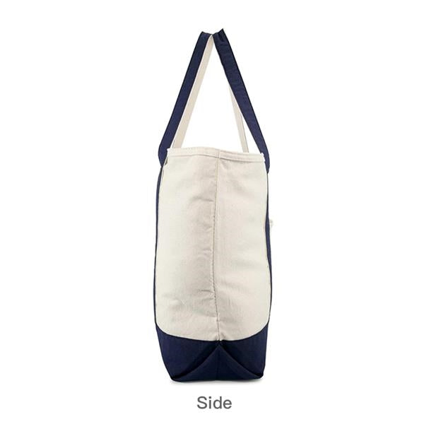 Contrast Strap Tote Bag