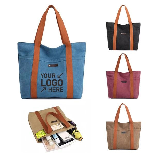 Cotton Canvas Shopping Bag