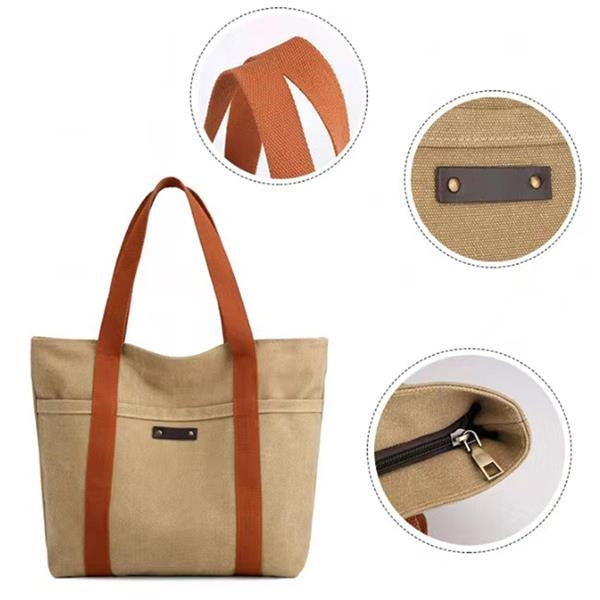 Cotton Canvas Shopping Bag