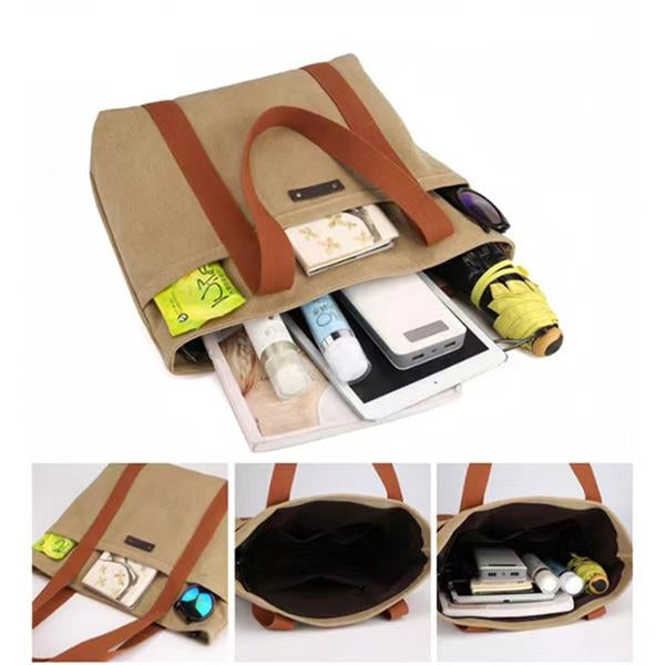 Cotton Canvas Shopping Bag