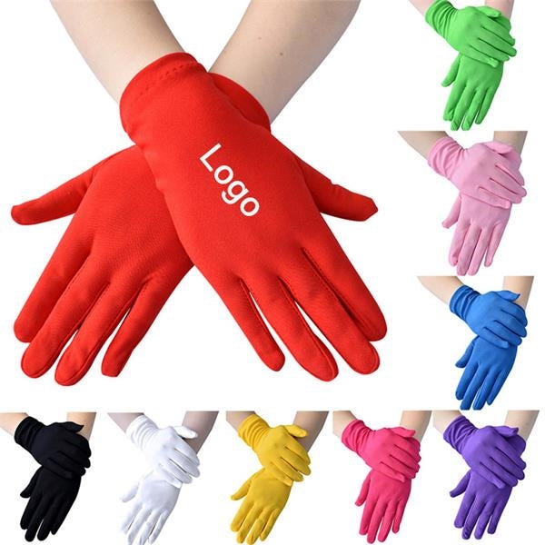 Unisex Satin Gloves