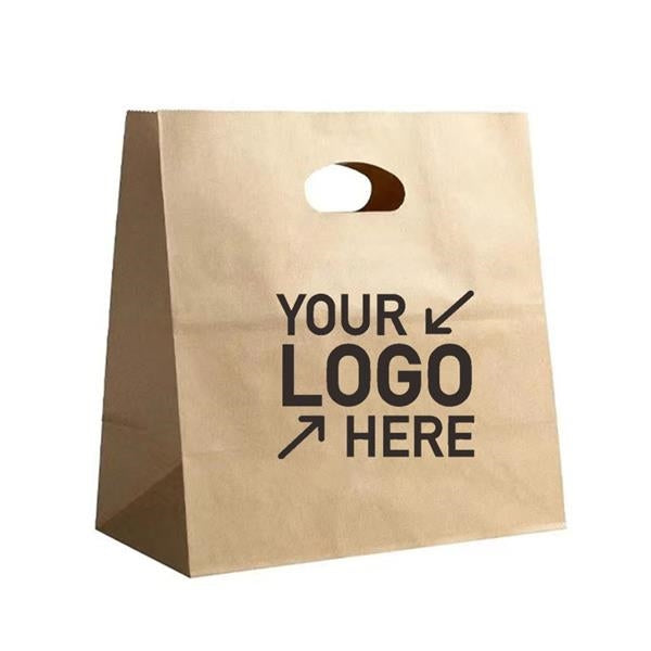 Die Cut Kraft Paper Bags