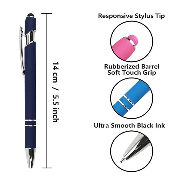 Ballpoint Pen With Stylus Tip