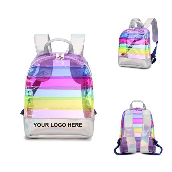 Rainbow Holographic Backpack
