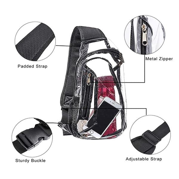 Clear Crossbody Sling Bag