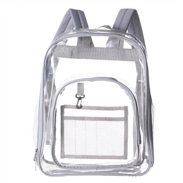 Clear Backpack w/ Reinforced Strap