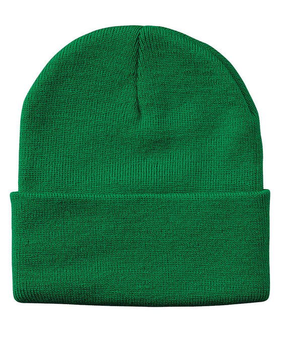 Sportsman Solid 12in Cuffed Beanie