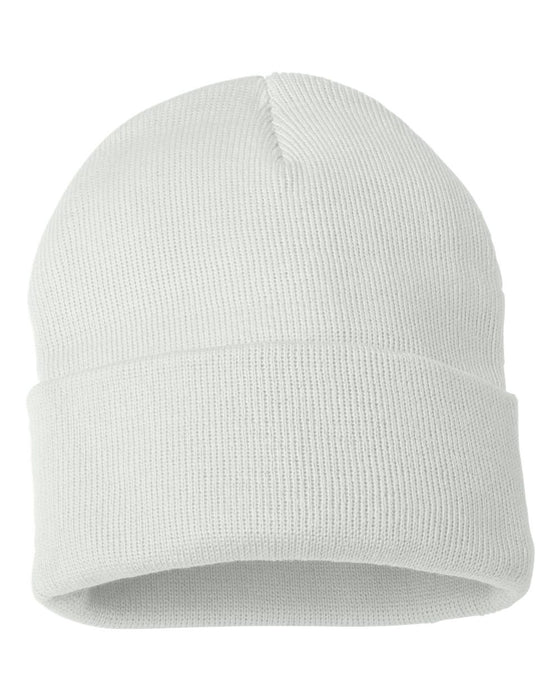 Sportsman Solid 12in Cuffed Beanie