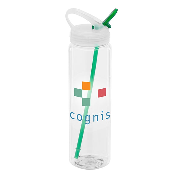 Water Bottle with Flip Up Spout - 32 Oz.