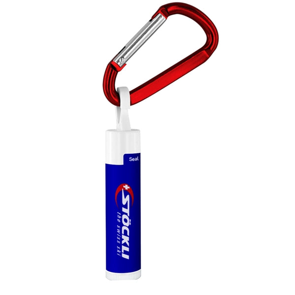 SPF 15 Lip Balm with Carabiner