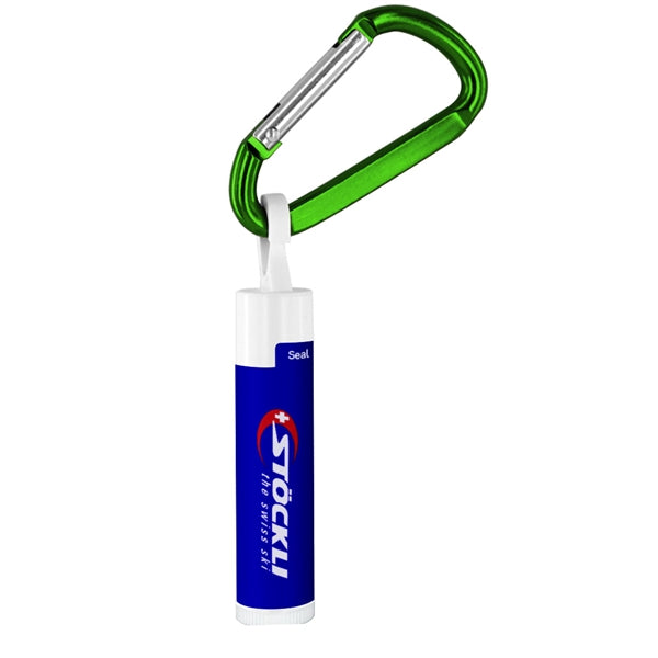 SPF 15 Lip Balm with Carabiner