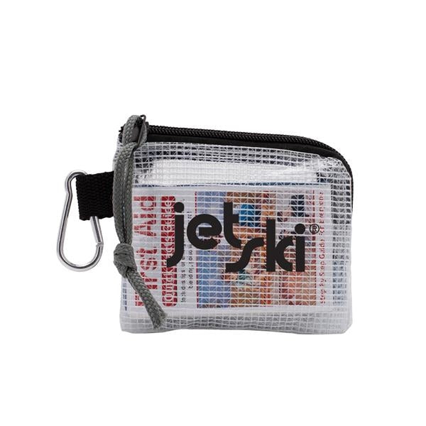 First Aid Kit in Zippered Bag with Clip